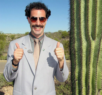 Borat travel guide